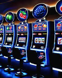 Meja Casino Hold'em di studio live dealer argamingshop dengan dealer dan kartu-kartu di atas meja