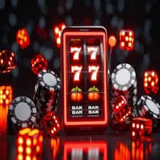 Permainan Domino QQ di meja argamingshop dengan kartu-kartu yang tersusun rapi